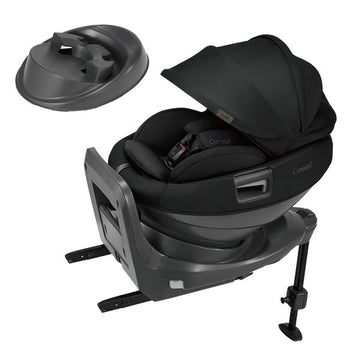 コンビ ホワイトレーベル THE S plus ISOFIX エッグショック ZD ブラック(BK) (プレミアムモデル)【送料無料 沖縄・一部地域を除く】